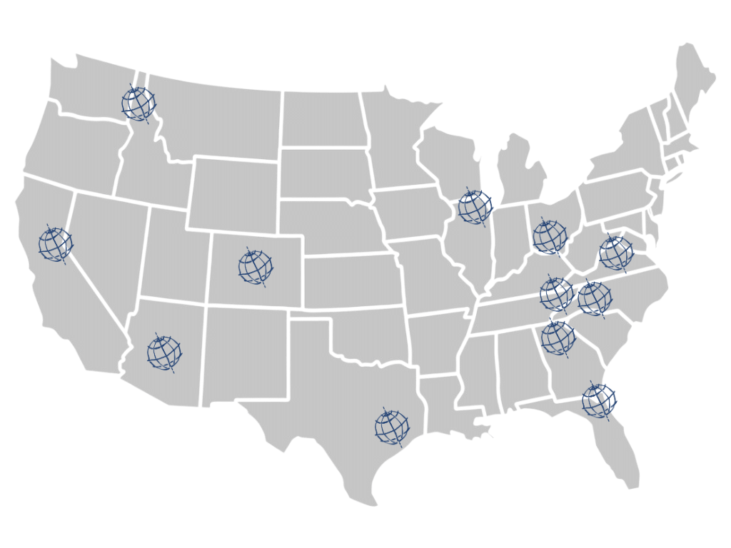 Map of ET Offices