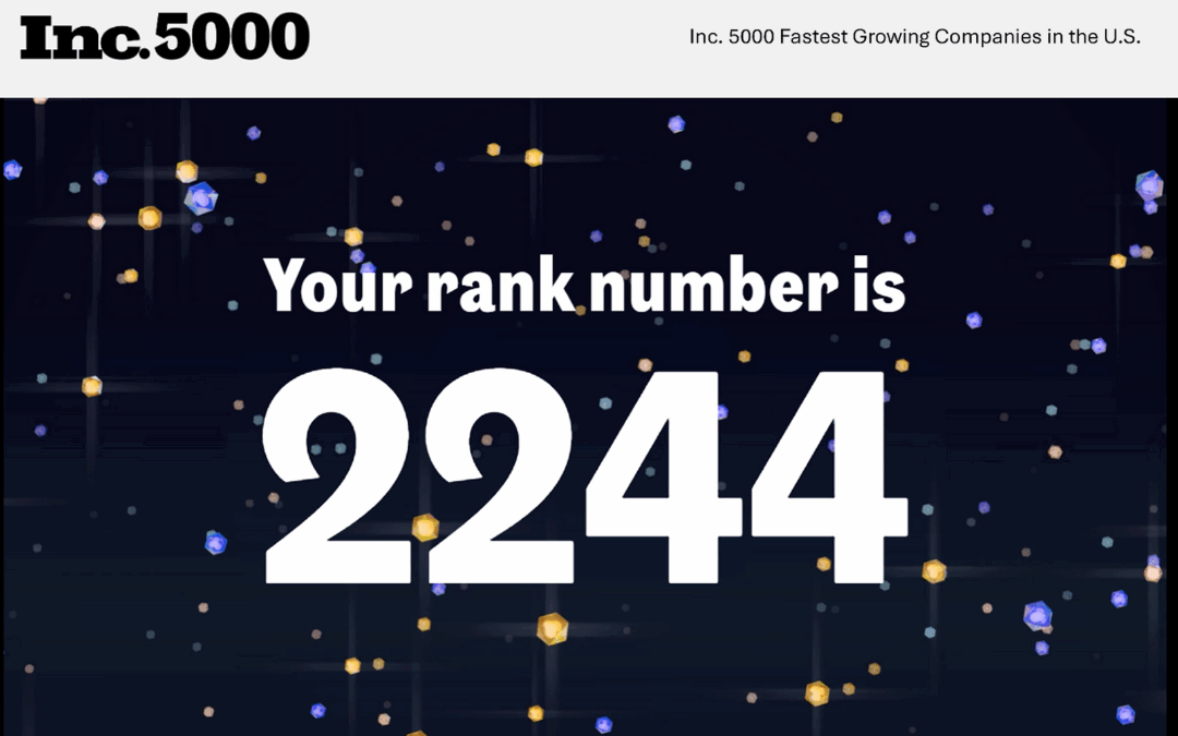 ET Design-Build Ranks No. 2,244 on the 2025 Inc. 5000 List