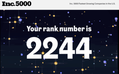 ET Design-Build Ranks No. 2,244 on the 2025 Inc. 5000 List