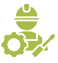 Energy plant icon